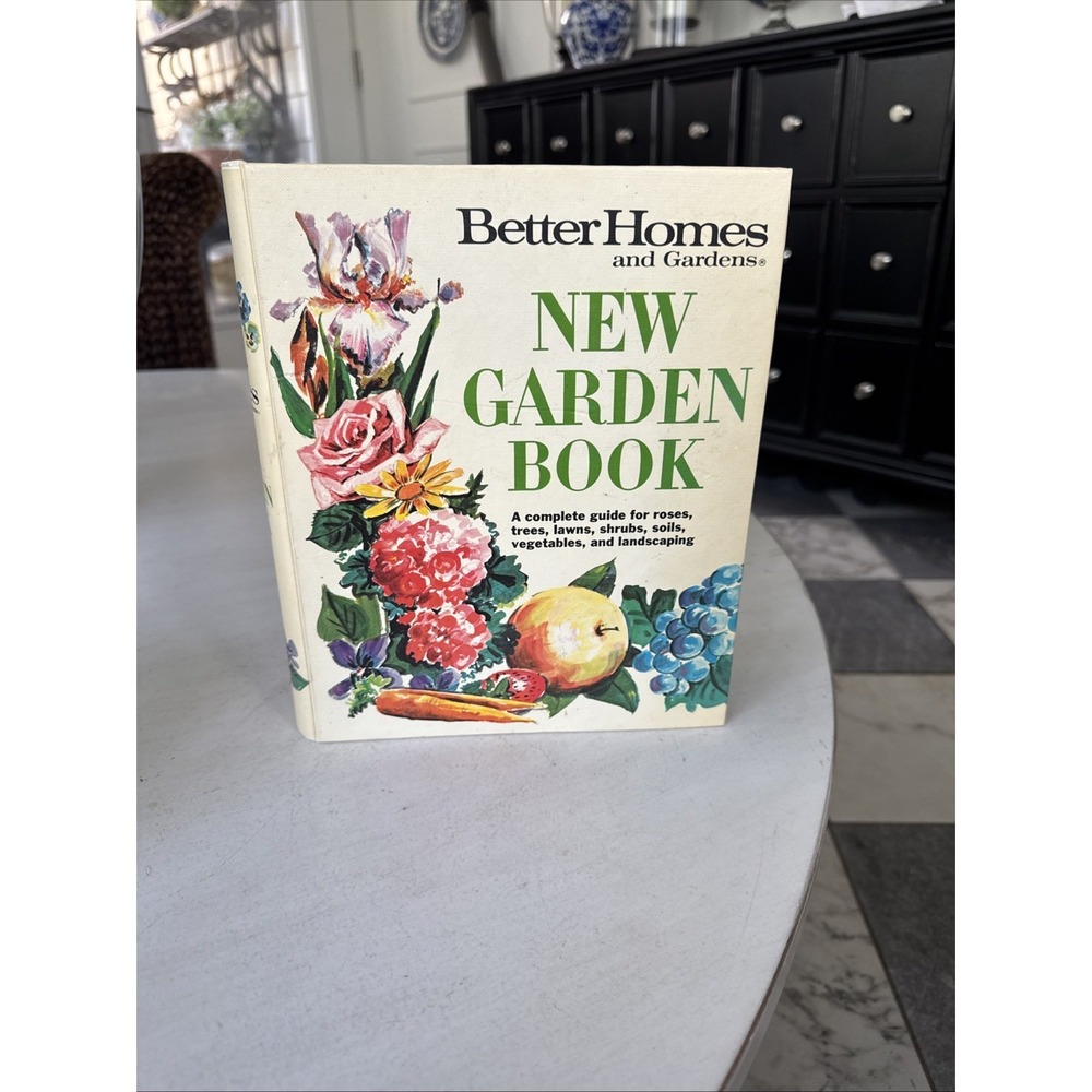 c.1968 Vintage Better Homes and Gardens NEW GARDEN BOOK 2nd edition
